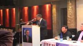 Ο Μάκης Βορίδης στα Γιαννιτσά